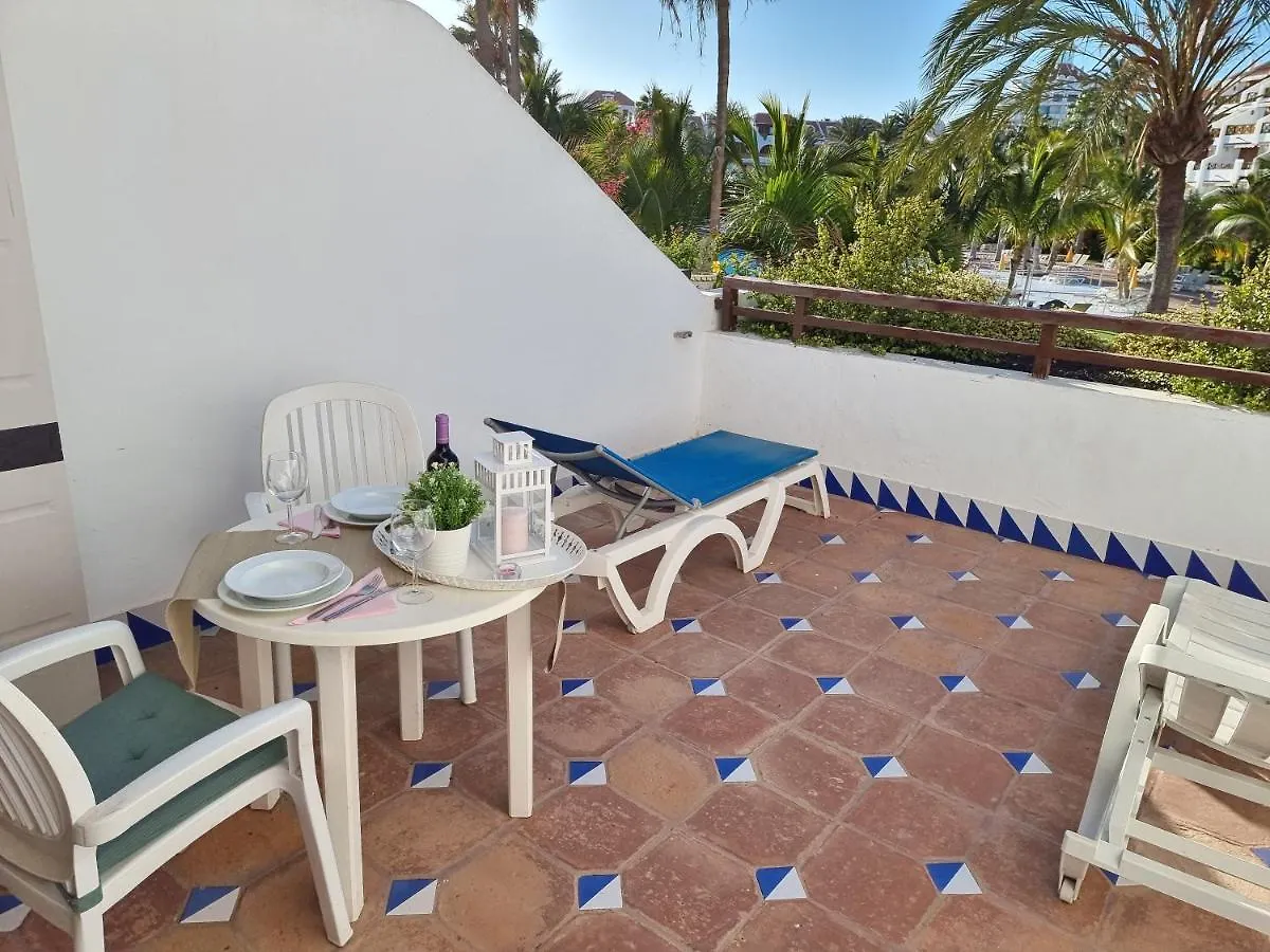 بلايا ذي لاس أميريكاس Studio Apartment No 1 Directly On The Beach And Sea, Terrace, Heated Pool, Wifi  بلايا ذي لاس أميريكاس